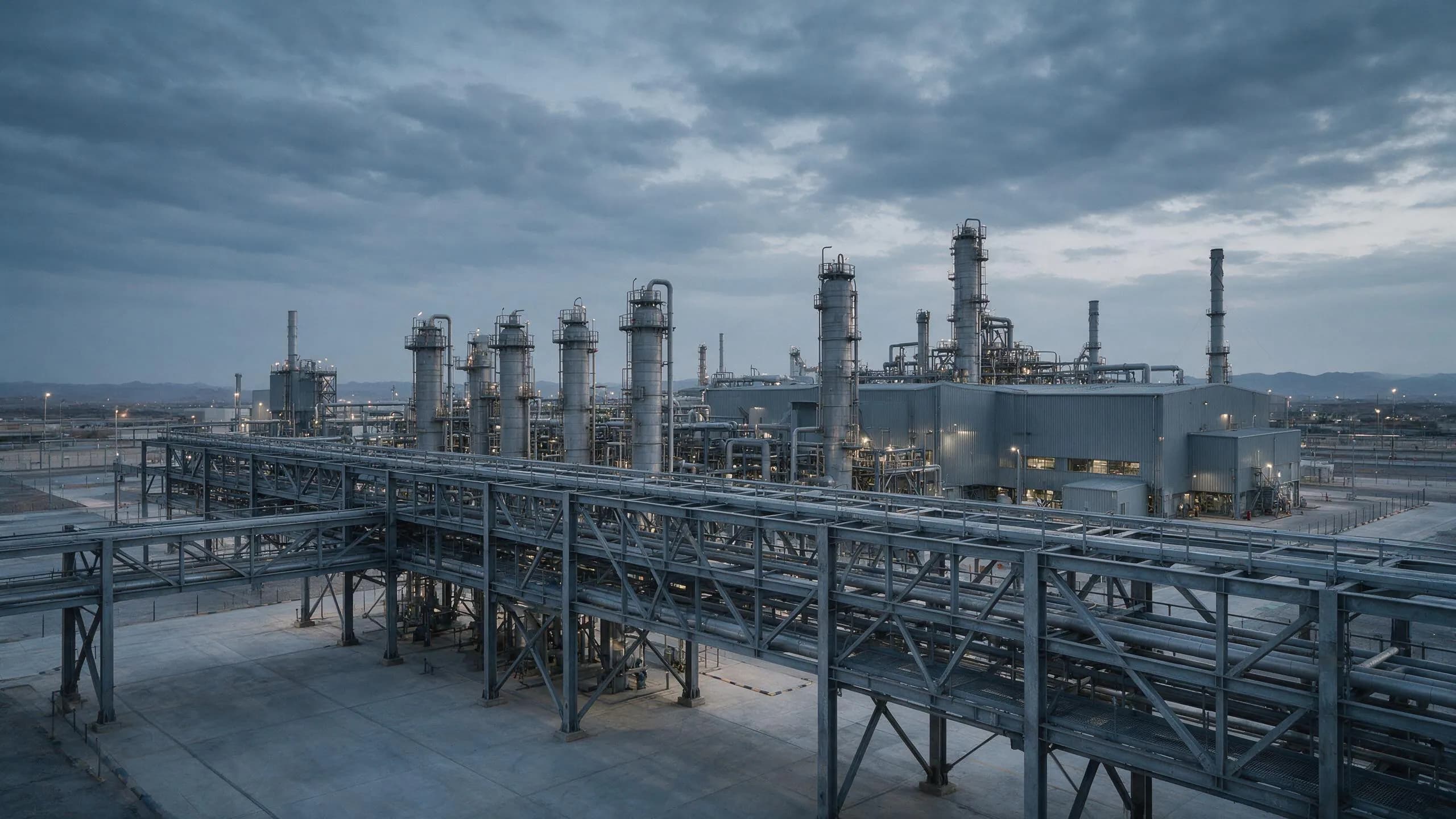 Generic industrial processing plant environment